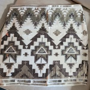 Express Sequin Skirt